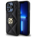 Kryt DKNY QUILTED STACK pro iPhone 15 Pro – černý