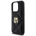 Kryt DKNY QUILTED STACK pro iPhone 15 Pro – černý