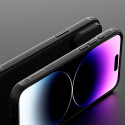 NILLKIN CamShield Pro Magnetic Ultra odolný MagSafe kryt s krytkou kamery pro iPhone 15 Pro Max, modrý