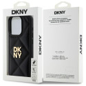 Kryt DKNY QUILTED STACK pro iPhone 15 Pro – černý