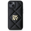 Kryt DKNY QUILTED STACK pro iPhone 15 - černý