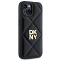 Kryt DKNY QUILTED STACK pro iPhone 15 - černý