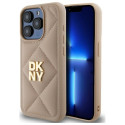 Kryt DKNY QUILTED STACK pro iPhone 15 Pro Max - béžová