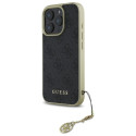 Kryt Guess 4G CHARMS Collection iPhone 16 Pro černý