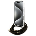 Kryt Guess 4G Print pro iPhone 16 Pro - hnědá