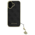 Kryt Guess 4G Charms Collection iPhone 16 Plus černý