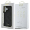 Kryt Guess 4G CHARMS Collection pro iPhone 16 – černý