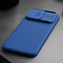 NILLKIN CamShield Pro Magnetic Ultra odolný MagSafe kryt s krytkou kamery pro iPhone 15 Pro Max, zelený