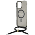 Kryt Guess CROSSBODY CORD SCRIPT pro iPhone 16 Pro