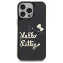 Kryt Hello Kitty IML GOLDEN DIVA iPhone 16 Pro Max černý