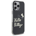 Kryt Hello Kitty IML GOLDEN DIVA iPhone 16 Pro Max černý