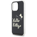 Kryt Hello Kitty IML GOLDEN DIVA iPhone 16 Pro Max černý