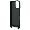 Kryt Karl Lagerfeld SAFFIANO iPhone 16 - černý