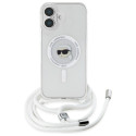 Kryt Karl Lagerfeld KARL HEAD pro iPhone 16 (clear)