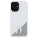 Kryt Karl Lagerfeld iPhone 16 pro iPhone 16 – bílý