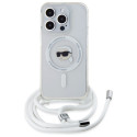 Kryt Karl Lagerfeld KARL HEAD pro iPhone 16 Pro Max clear