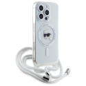 Kryt Karl Lagerfeld KARL HEAD pro iPhone 16 Pro Max clear