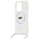 Kryt Karl Lagerfeld KARL HEAD pro iPhone 16 Pro Max clear