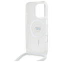 Kryt Karl Lagerfeld KARL HEAD pro iPhone 16 Pro Max clear