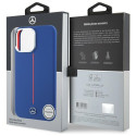 Kryt Mercedes SILICONE RED STRIPE MagSafe pro iPhone 16 Pro Max