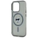 Kryt Karl Lagerfeld KLHMP15LHLSCHK iPhone 15 Pro – černá