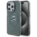 Kryt Karl Lagerfeld KLHMP15LHLSKCK iPhone 15 Pro black