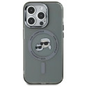 Kryt Karl Lagerfeld KLHMP15LHLSKCK iPhone 15 Pro black