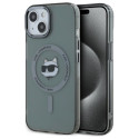 Kryt Karl Lagerfeld KLHMP15SHLSCHK pro iPhone 15 black/black
