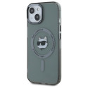Kryt Karl Lagerfeld KLHMP15SHLSCHK pro iPhone 15 black/black