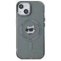 Kryt Karl Lagerfeld KLHMP15SHLSCHK pro iPhone 15 black/black