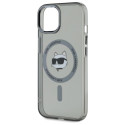 Kryt Karl Lagerfeld KLHMP15SHLSCHK pro iPhone 15 black/black