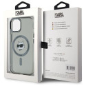 Kryt Karl Lagerfeld KLHMP15SHLSCHK pro iPhone 15 black/black