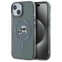 Kryt Karl Lagerfeld KLHMP15SHLSKCK pro iPhone 15 - černá