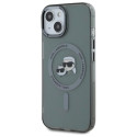 Kryt Karl Lagerfeld KLHMP15SHLSKCK pro iPhone 15 - černá