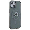 Kryt Karl Lagerfeld KLHMP15SHLSKCK pro iPhone 15 - černá