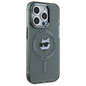 Kryt Karl Lagerfeld KLHMP15XHLSCHK pro iPhone 15 Pro Max černý