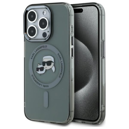 Kryt Karl Lagerfeld KLHMP15XHLSKCK iPhone 15 Pro Max black