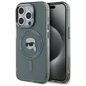 Kryt Karl Lagerfeld KLHMP15XHLSKIK iPhone 15 Pro Max - černá