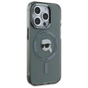 Kryt Karl Lagerfeld KLHMP15XHLSKIK iPhone 15 Pro Max - černá
