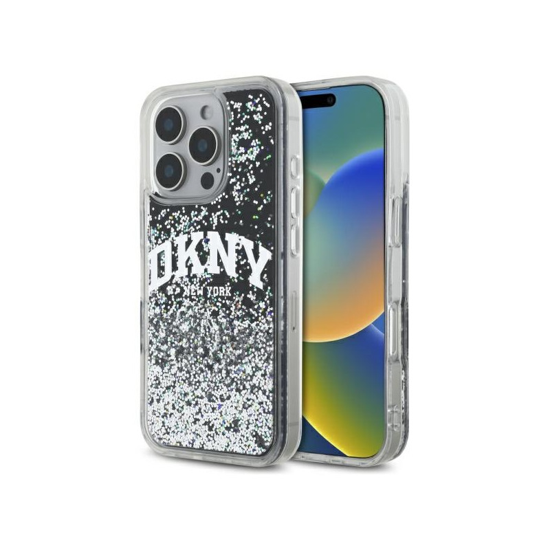 Kryt DKNY DKHCP16LLBNAEK pro iPhone 16 Pro - black/black