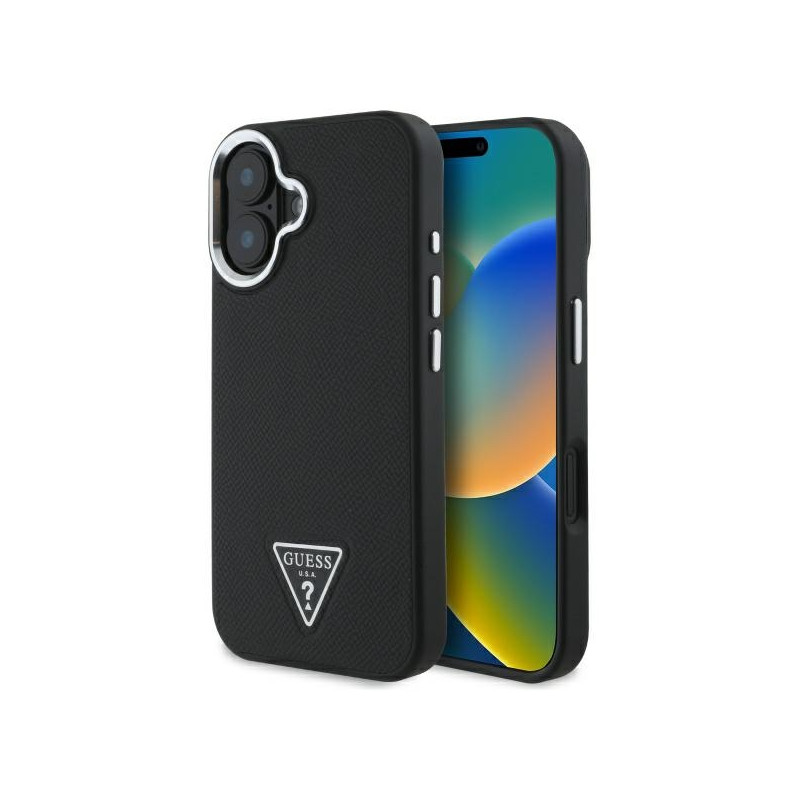 Kryt Guess GUHMP16MPGTSPSK pro iPhone 16 Plus - black/black