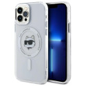 Kryt Karl Lagerfeld CHOUPETTE HEAD iPhone 12 - bílý