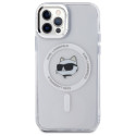 Kryt Karl Lagerfeld CHOUPETTE HEAD iPhone 12 - bílý