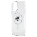 Kryt Karl Lagerfeld CHOUPETTE HEAD iPhone 12 - bílý