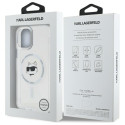 Kryt Karl Lagerfeld CHOUPETTE HEAD iPhone 12 - bílý