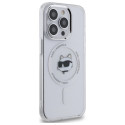 Kryt Karl Lagerfeld CHOUPETTE Head pro iPhone 13 - bílý