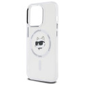 Kryt Karl Lagerfeld CHOUPETTE Head pro iPhone 13 - bílý