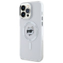 Kryt Karl Lagerfeld CHOUPETTE HEAD IML pro iPhone 13 Pro – bílá