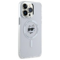 Kryt Karl Lagerfeld CHOUPETTE HEAD IML pro iPhone 13 Pro – bílá