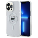 Kryt Karl Lagerfeld IML Choupette iPhone 14 Pro Max bílá